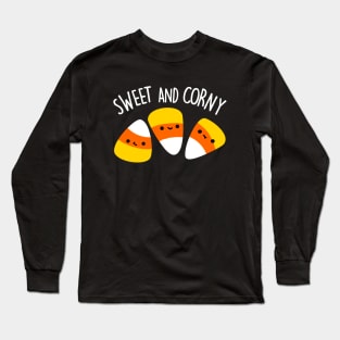 Sweet And Corny Cute Corn Pun Long Sleeve T-Shirt